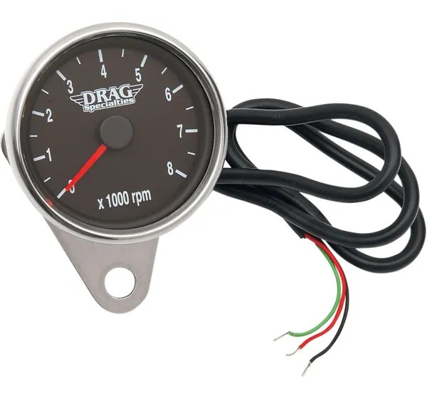 DRAG SPECIALTIES Tachometer & Drehzahlmesser - TACHOMETER BLK FACE