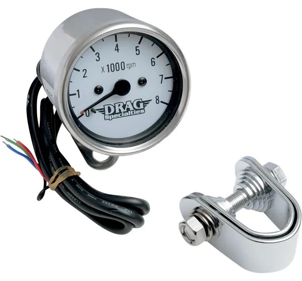 DRAG SPECIALTIES Anzeigeninstrumente - TACH ELEC 2.4WHT BULB LT