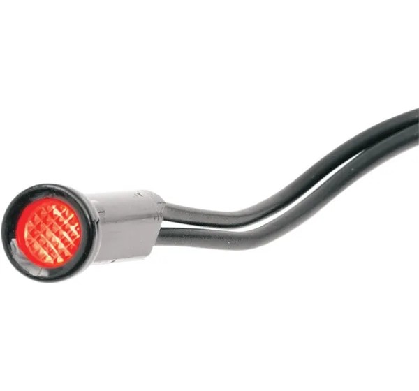 DRAG SPECIALTIES Zusatzbeleuchtung - LIGHT IND RED