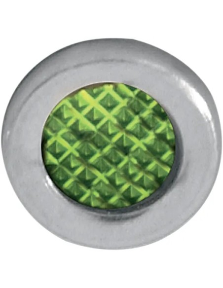 DRAG SPECIALTIES Zusatzbeleuchtung - LIGHT IND GREEN W/SS BEZ