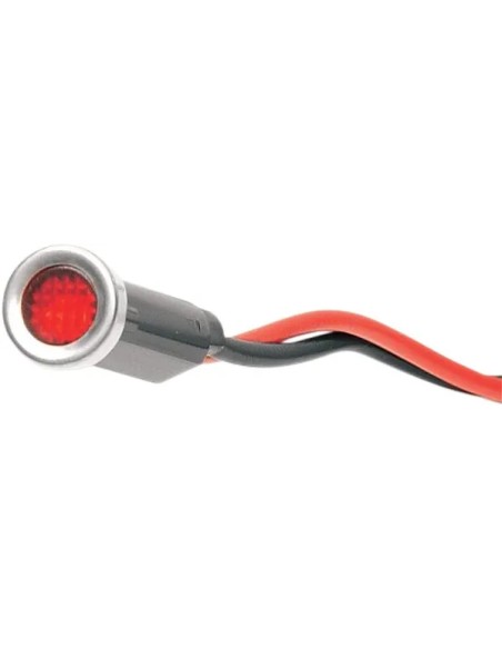 DRAG SPECIALTIES Zusatzbeleuchtung - LIGHT IND RED W/SS BEZ