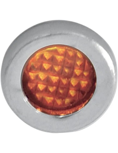DRAG SPECIALTIES Zusatzbeleuchtung - LIGHT IND AMBER W/SS BEZ