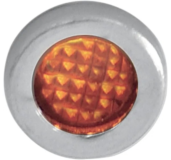 DRAG SPECIALTIES Zusatzbeleuchtung - LIGHT IND AMBER W/SS BEZ