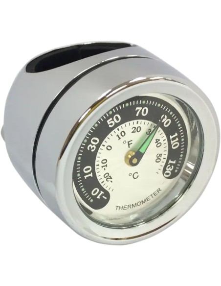DRAG SPECIALTIES Anzeigeninstrumente - GAGE THERMO CHR 1' BAR