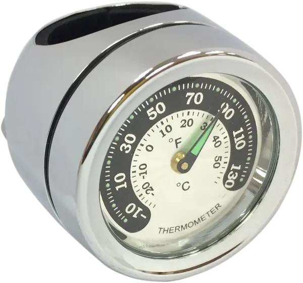 DRAG SPECIALTIES Anzeigeninstrumente - GAGE THERMO CHR 1' BAR