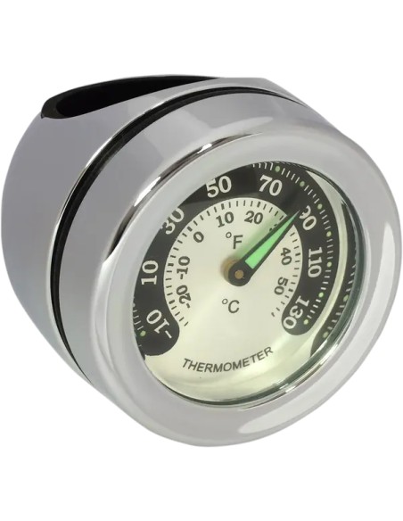 DRAG SPECIALTIES Anzeigeninstrumente - GAGE THERMO CHR 1.25 BAR