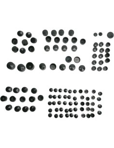 Standard-Motorschrauben-Abdeckungsset