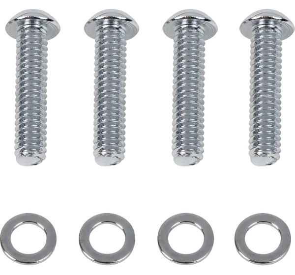 DRAG SPECIALTIES Abdeckungen & Halterungen - SCREWS HAND CONTROL CHR