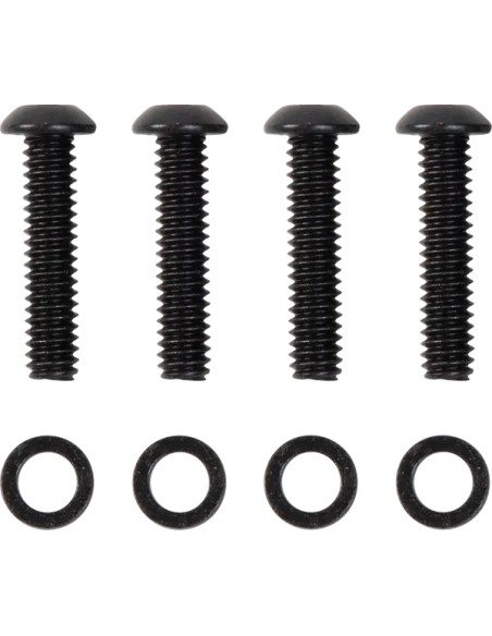 DRAG SPECIALTIES Abdeckungen & Halterungen - SCREWS HAND CONTROL BL NC