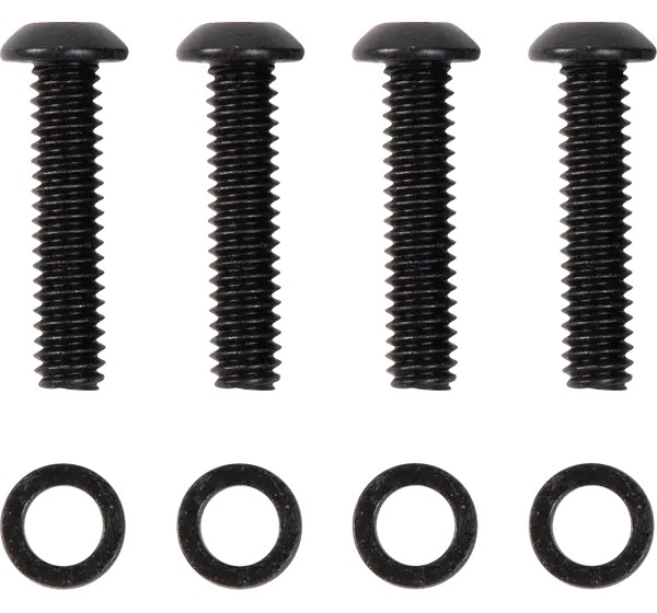 DRAG SPECIALTIES Abdeckungen & Halterungen - SCREWS HAND CONTROL BL NC