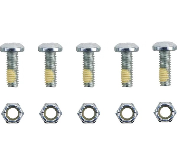 DRAG SPECIALTIES Montagematerial & Zubehör - SCREWS/NUT RTR 5/16-18TRX