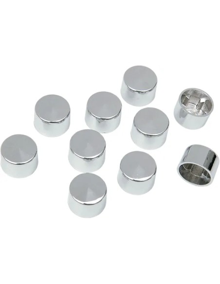 DRAG SPECIALTIES Montagematerial & Zubehör - COVER BOLT 1/4 12PT 10PK