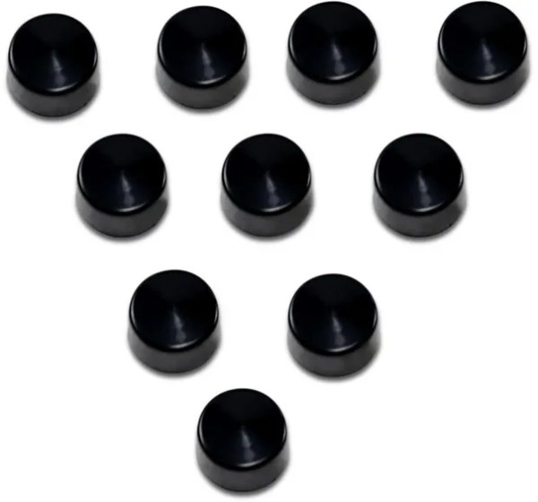 DRAG SPECIALTIES Montagematerial & Zubehör - COVER BOLT 5/16SKT ALN BK