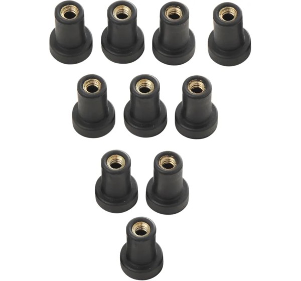 DRAG SPECIALTIES Allgemeines Zubehör - NUT WELL (8098)10-24 10PK