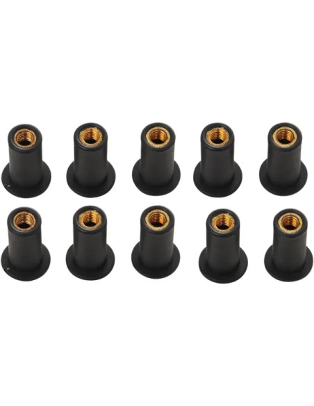 DRAG SPECIALTIES Allgemeines Zubehör - NUT WELL (5027)10-32 10PK