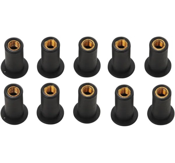 DRAG SPECIALTIES Allgemeines Zubehör - NUT WELL (5027)10-32 10PK
