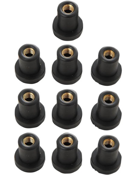 DRAG SPECIALTIES Allgemeines Zubehör - NUT WELL(8099)1/4-20 10PK