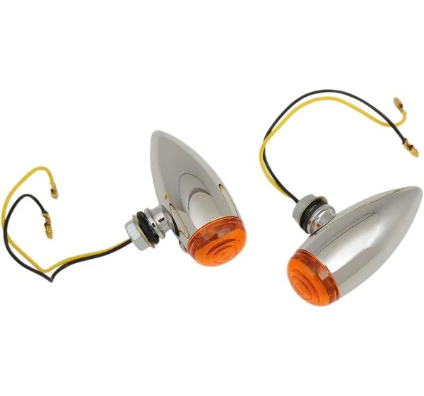 DRAG SPECIALTIES Zusatzbeleuchtung - SMOOTH BULLET LED AMBER