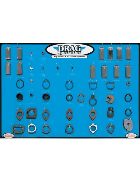 DRAG SPECIALTIES Displays - DISPLAY GASKET FUEL SYSTM