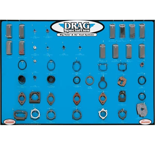 DRAG SPECIALTIES Displays - DISPLAY GASKET FUEL SYSTM