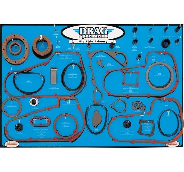 DRAG SPECIALTIES Displays - DISPLAY GASKET BIG TWIN