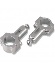 MOOSE RACING HANDPROTEKTOREN BEFESTIGUNG KLEMME 7/8 SILBER 2