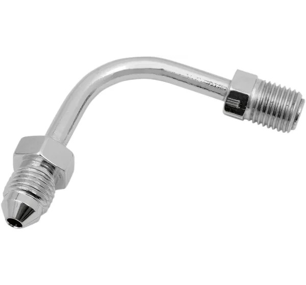 DRAG SPECIALTIES Montagematerial & Zubehör - 3/8-24IF MALE3S 90DEG CH
