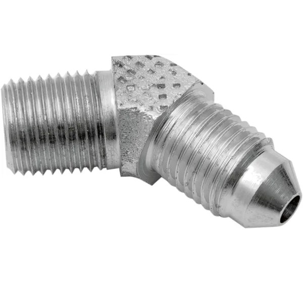 DRAG SPECIALTIES Montagematerial & Zubehör - 3 MALE X 1/8 PIPE 45DEG.