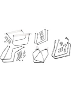 Chrom Satteltaschen-Halterungen