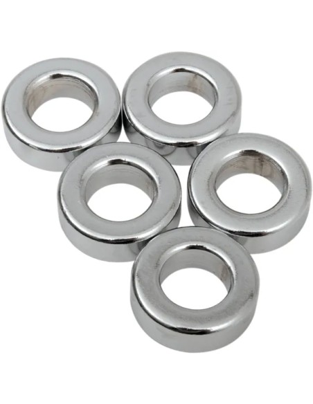 DRAG SPECIALTIES Distanzstücke - 3/8 X 3/4 X 1/4 CHR SPACR