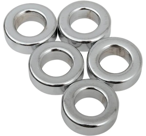 DRAG SPECIALTIES Distanzstücke - 3/8 X 3/4 X 1/4 CHR SPACR