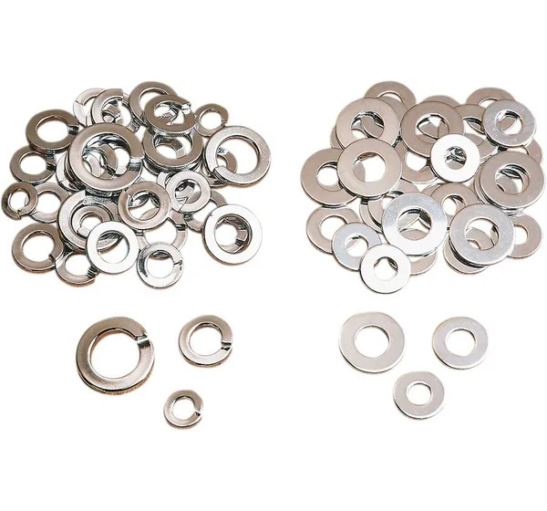 DRAG SPECIALTIES Distanzstücke - CHR LOCK WASHER KT (36)