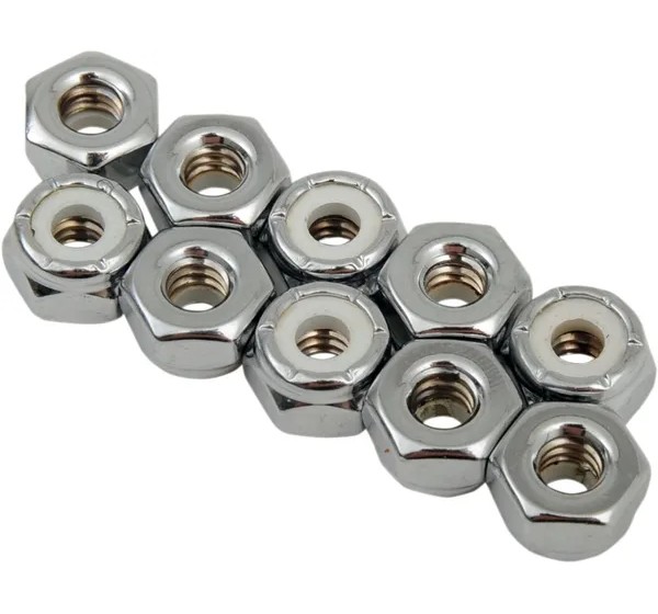 DRAG SPECIALTIES Allgemeines Zubehör - 10-24 CHR NYLON NUT