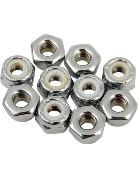 DRAG SPECIALTIES Allgemeines Zubehör - 10-32 CHR NYLON NUT