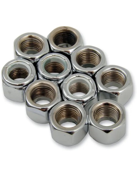 DRAG SPECIALTIES Allgemeines Zubehör - 3/8-24 CHR NYLON NUT