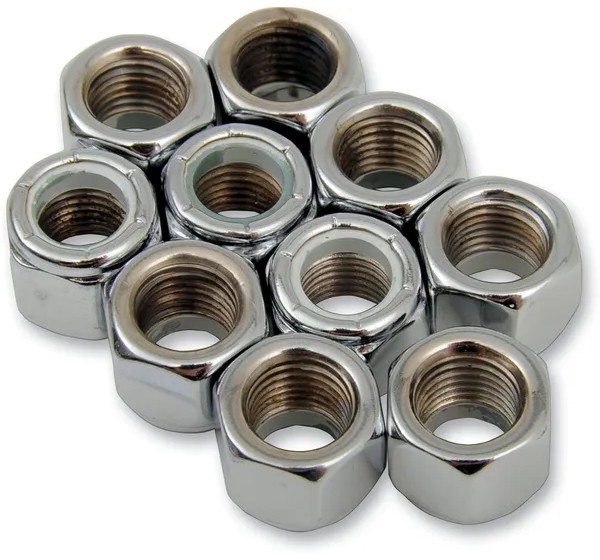DRAG SPECIALTIES Allgemeines Zubehör - 3/8-24 CHR NYLON NUT
