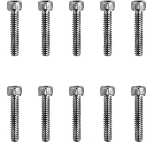 DRAG SPECIALTIES Montagematerial & Zubehör - 10-24 X 1 SOCKET HEAD