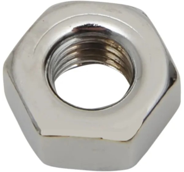 DRAG SPECIALTIES Allgemeines Zubehör - 1/4-28 CHROME HEX NUT