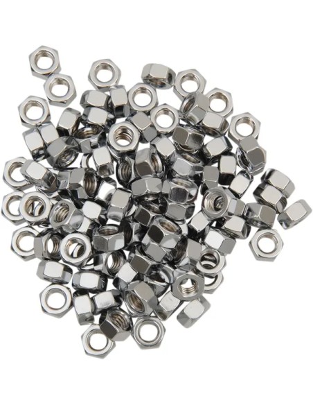 DRAG SPECIALTIES Allgemeines Zubehör - 5/16-18 CHROME HEX NUT