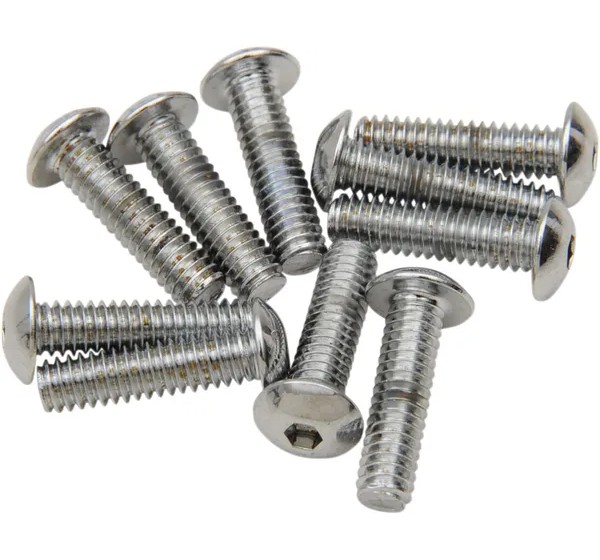 DRAG SPECIALTIES Allgemeines Zubehör - 8-32 X 1/2 BUTN HD SCREW