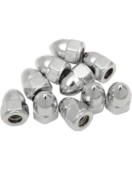 DRAG SPECIALTIES Allgemeines Zubehör - 10-24 ACORN NUT CHROME