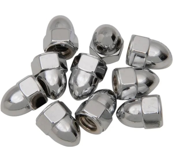 DRAG SPECIALTIES Allgemeines Zubehör - 1/4-20 ACORN NUT CHROME