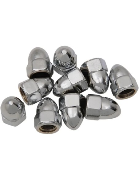 DRAG SPECIALTIES Allgemeines Zubehör - 3/8-16 ACORN NUT CHROME
