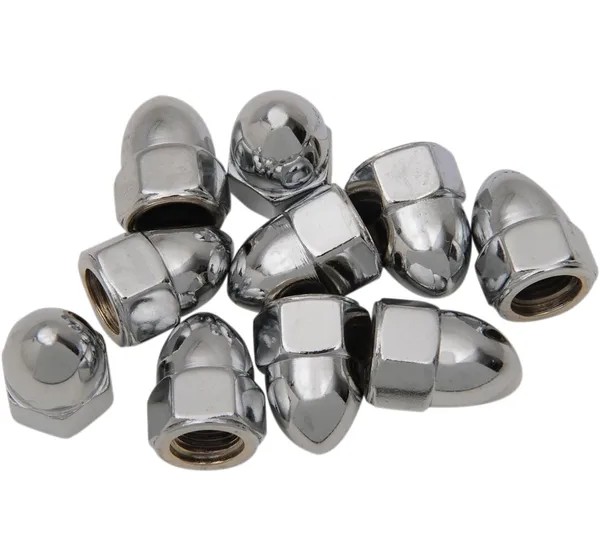 DRAG SPECIALTIES Allgemeines Zubehör - 3/8-16 ACORN NUT CHROME