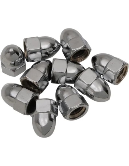 DRAG SPECIALTIES Allgemeines Zubehör - 7/16-20 ACORN NUT CHROME
