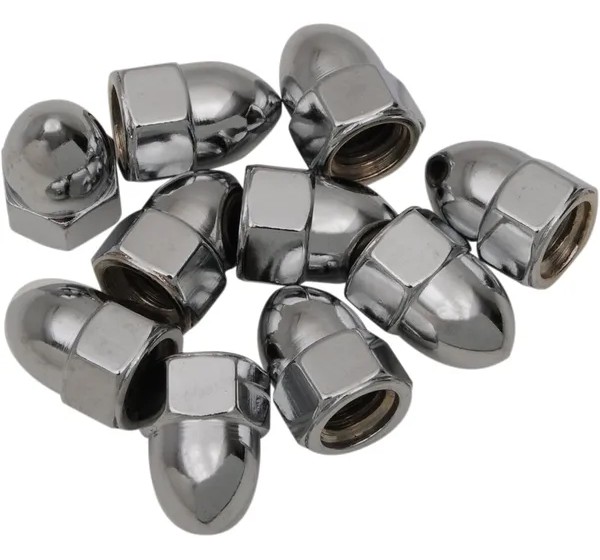 DRAG SPECIALTIES Allgemeines Zubehör - 7/16-20 ACORN NUT CHROME