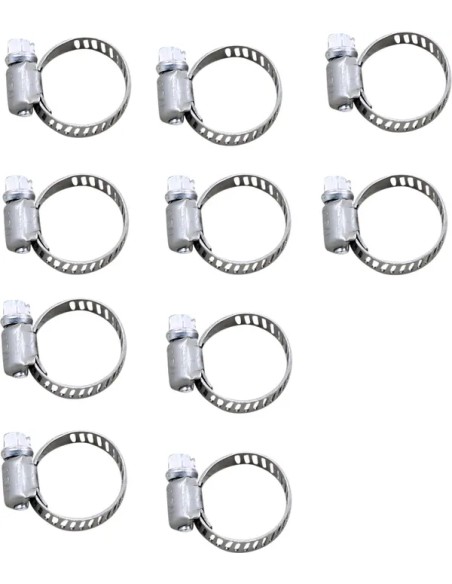 DRAG SPECIALTIES Montagematerial & Zubehör - FUEL LINE MINI CLAMP