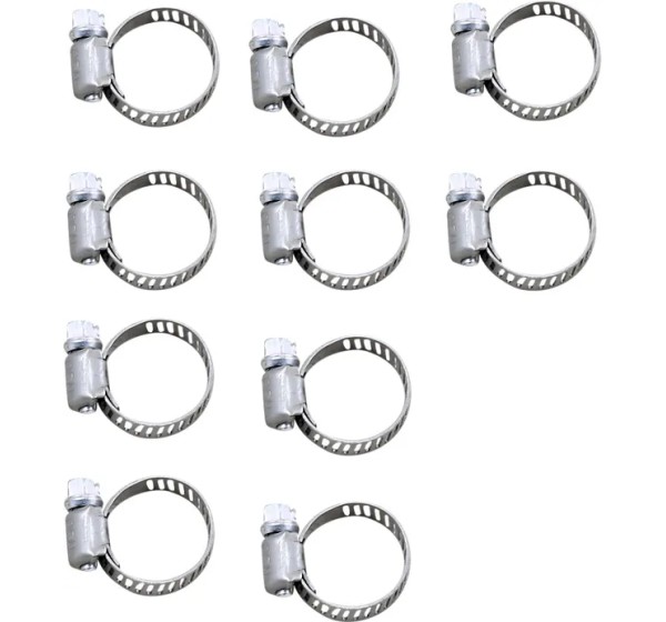 DRAG SPECIALTIES Montagematerial & Zubehör - FUEL LINE MINI CLAMP