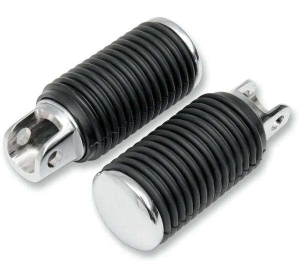 DRAG SPECIALTIES Montagematerial & Zubehör - DRIVER PEGS RUB W/CHR END