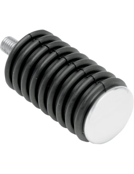 DRAG SPECIALTIES Montagematerial & Zubehör - SHIFT PEG RUB W/CHR END